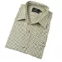 Camisa Oxford Azul York de Manga Longa para Meninos, Bege