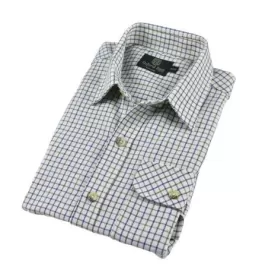 Camisa Oxford Blue London para niños manga larga Green