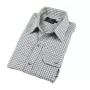 Camisa Oxford Azul London Meninos Manga Longa Verde