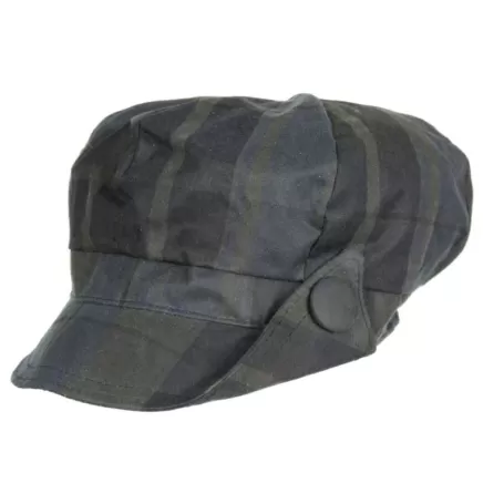 Boné Oxford Blue Lilly Tartan Dundee encerado Boné Oxford Blue Lilly Tartan Dundee encerado