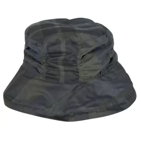 Boné Chelsea Dundee encerado Oxford Blue Tartan