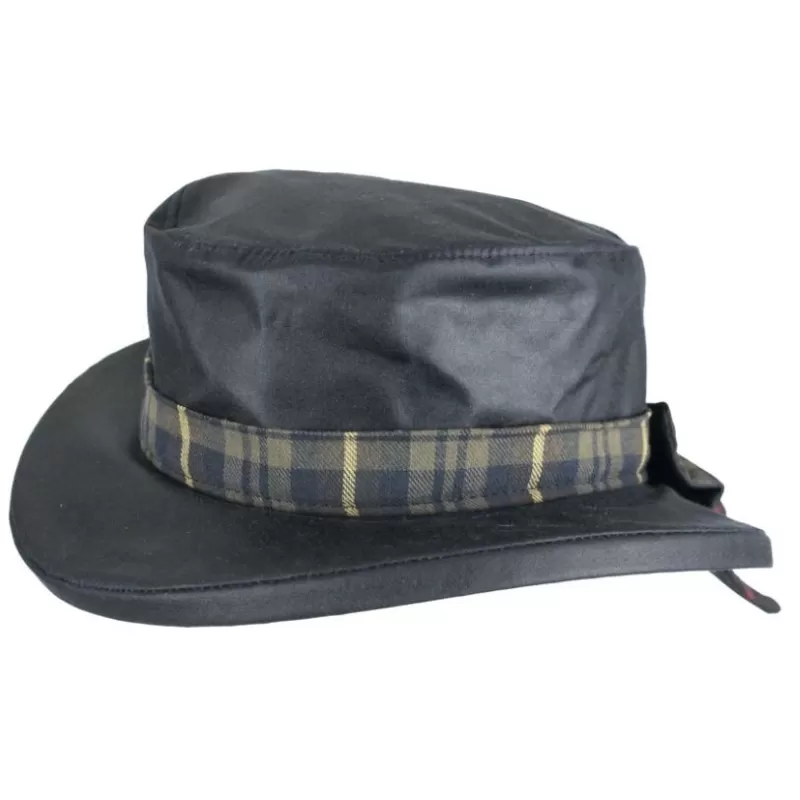 Chapéu Oxford Azul Marinho Encerado