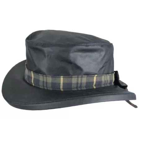 Chapéu Oxford Azul Marinho Encerado