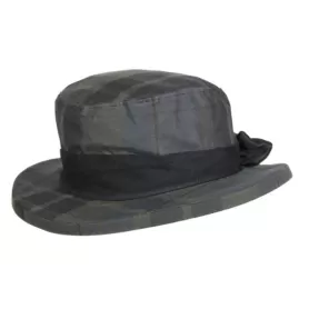 Gorro encerado Oxford Blue Tartan Thelma Dundee