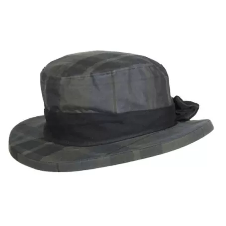 Boné Oxford Blue Tartan Thelma Dundee encerado Boné Oxford Blue Tartan Thelma Dundee encerado