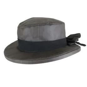Gorro encerado Oxford Blue Tartan Thelma Caledonia