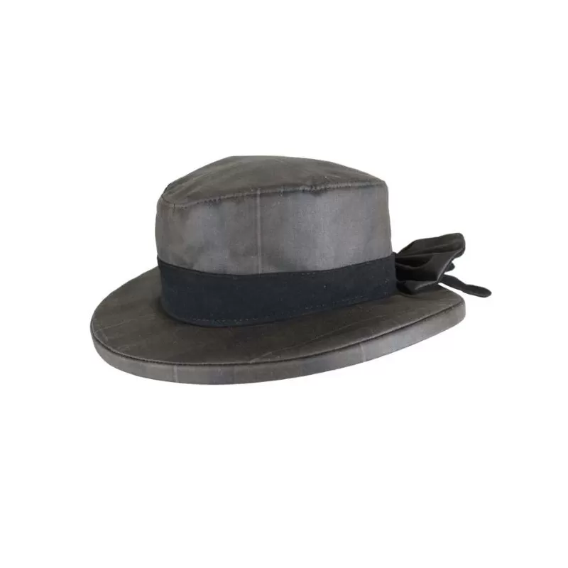 Chapéu Oxford Azul Tartan Thelma Caledonia Encerado Chapéu Oxford Azul Tartan Thelma Caledonia Encerado