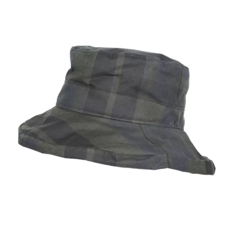 Boné Oxford Tartan Azul Ascot Dundee Encerado