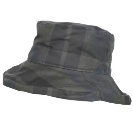 Boné Oxford Tartan Azul Ascot Dundee Encerado