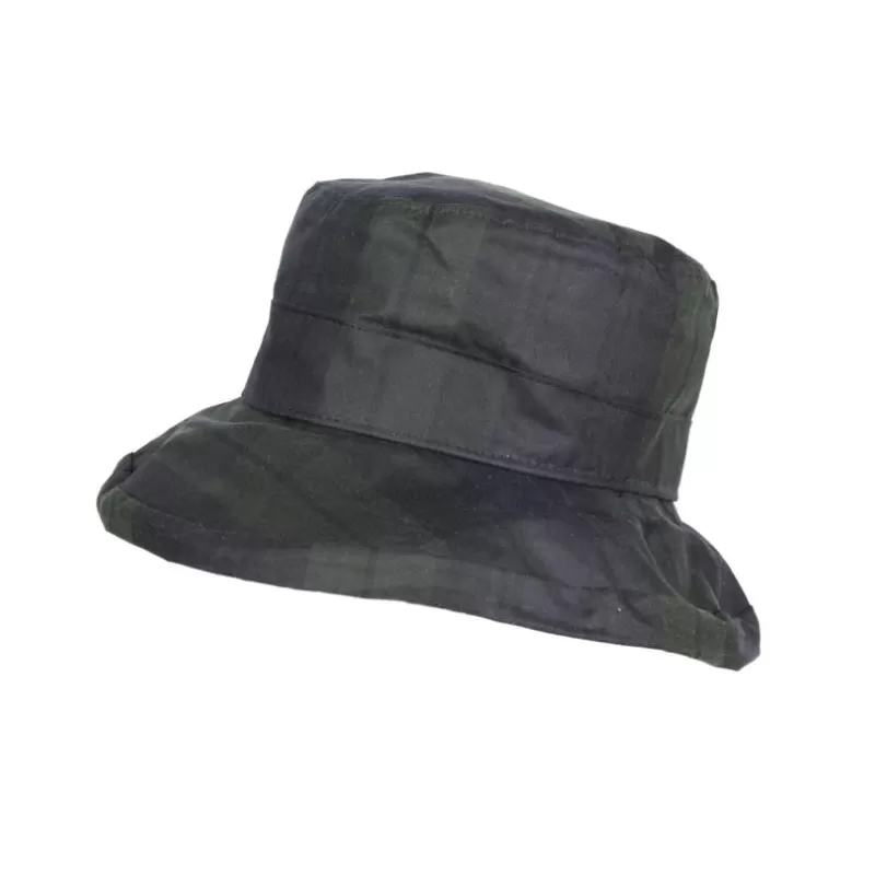 Boné Oxford Tartan Azul Ascot Blackwatch Encerado Boné Oxford Tartan Azul Ascot Blackwatch Encerado