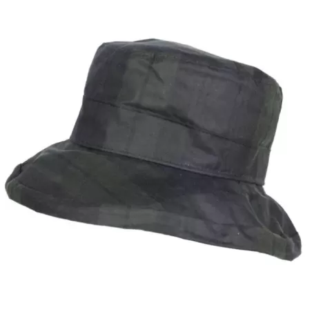 Boné Oxford Tartan Azul Ascot Blackwatch Encerado Boné Oxford Tartan Azul Ascot Blackwatch Encerado