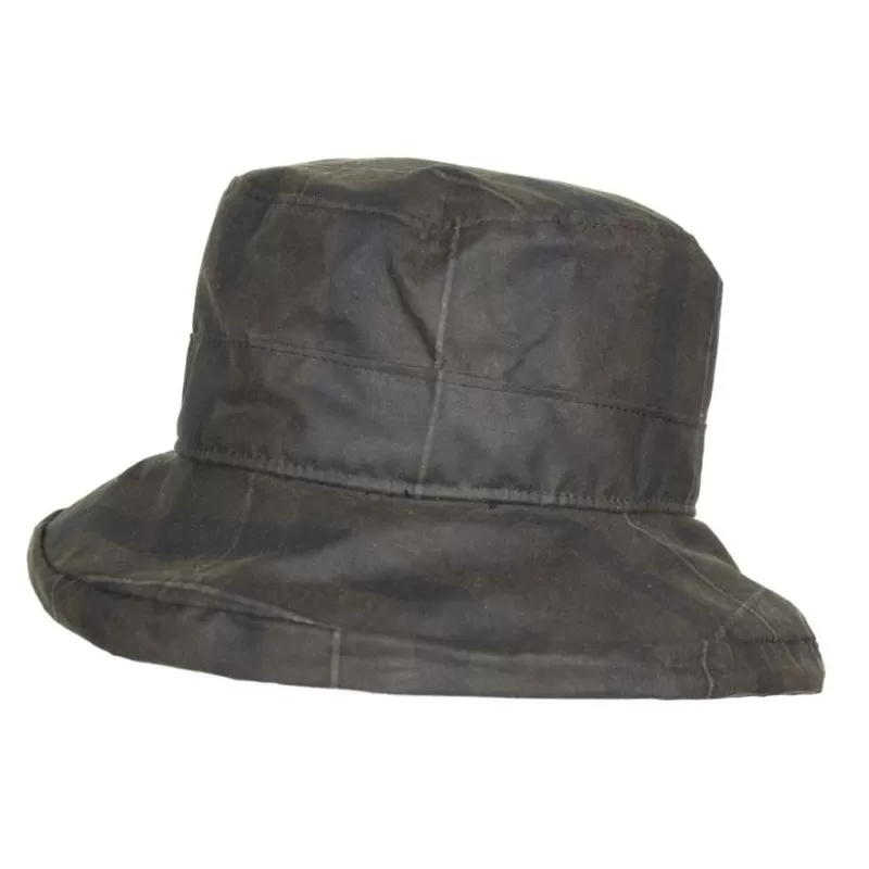 Boné Oxford Azul Tartan Ascot Caledonia Encerado Boné Oxford Azul Tartan Ascot Caledonia Encerado