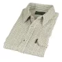 Camisa Oxford Azul York Check Bege