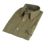 Camisa Oxford Azul Norfolk Tweed Xadrez Verde Oliva