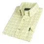Camisa Oxford Azul Darwen Xadrez Verde