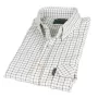 Camisa Oxford Azul Tattersal Vermelho