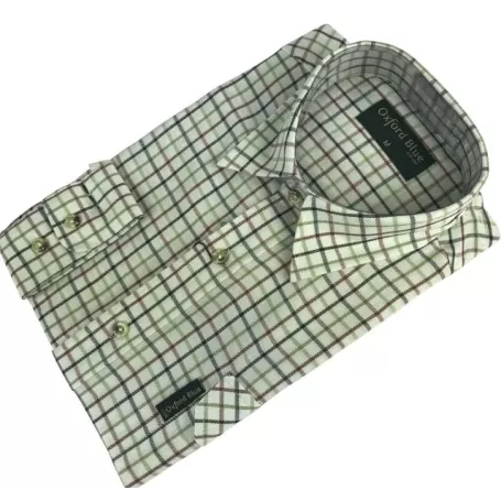 Camisa Oxford Azul Perth Verde Camisa Oxford Azul Perth Verde