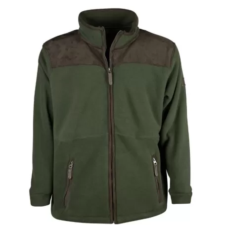 Jaqueta Oxford Azul Bonded Verde Fleece Jaqueta Oxford Azul Bonded Verde Fleece