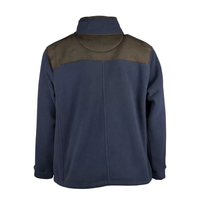 Jaqueta Oxford Azul Marinho Bonded Fleece