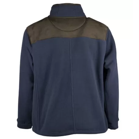 Jaqueta Oxford Azul Marinho Bonded Fleece