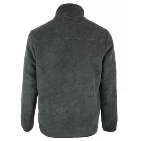 Suéter Oxford Blue Fleck Fleece com zíper de um quarto, verde