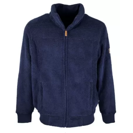Jaqueta Oxford Azul Fleck Azul Marinho Fleck