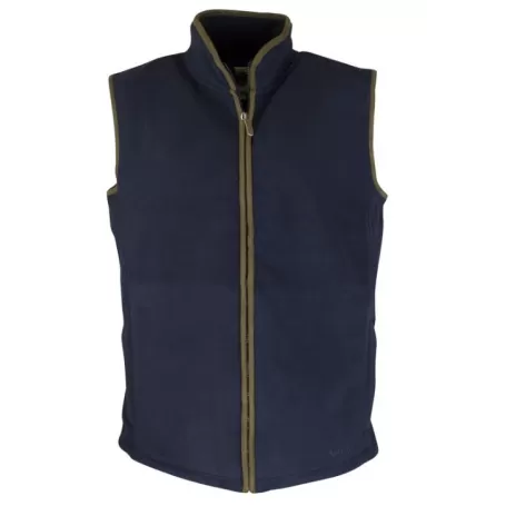 Colete Oxford Azul Marinho Masculino de Lã