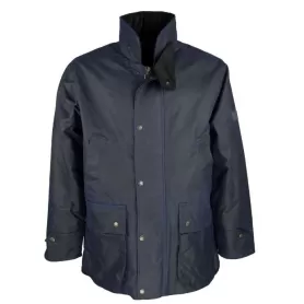 Chaqueta encerada Oxford Blue Kingsbridge Navy