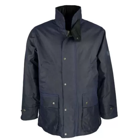 Jaqueta Oxford Azul Kingsbridge Azul Marinho Encerada Jaqueta Oxford Azul Kingsbridge Azul Marinho Encerada