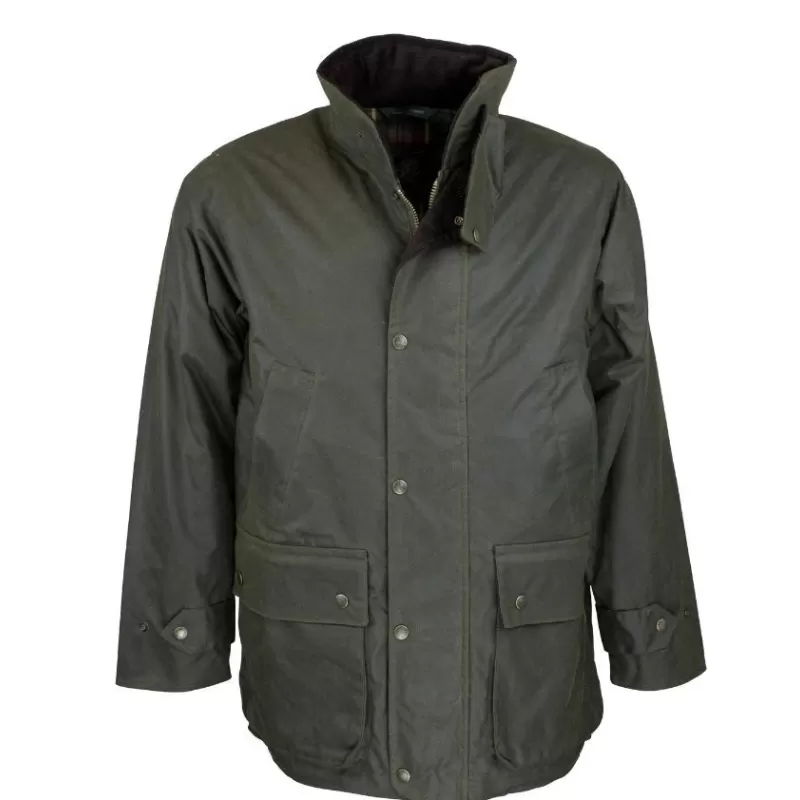 Jaqueta Oxford Azul Kingsbridge Verde Encerada Jaqueta Oxford Azul Kingsbridge Verde Encerada