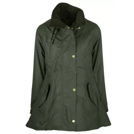 Jaqueta Oxford Azul Oliva Verde Encerada