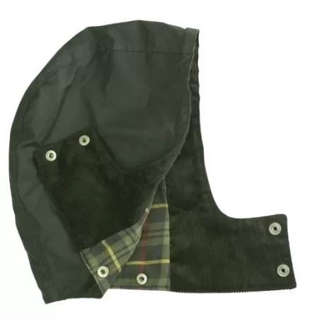 Jaqueta Oxford Azul Olivia Verde Encerada