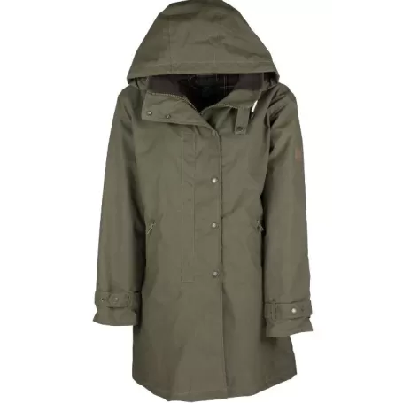 Jaqueta Oxford Azul Brighton Verde Oliva Escuro Encerada Jaqueta Oxford Azul Brighton Verde Oliva Escuro Encerada