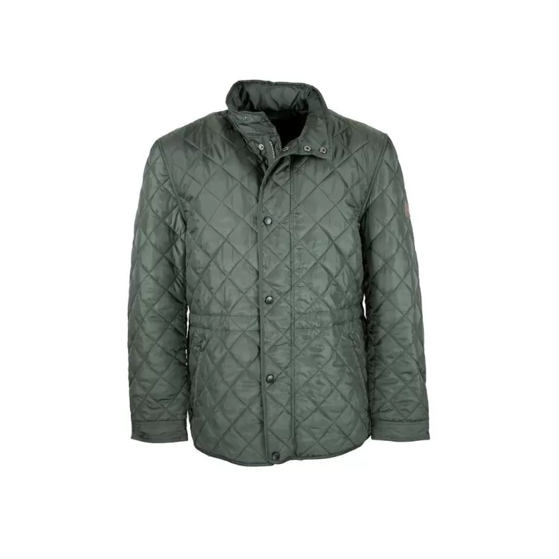 Jaqueta Oxford Azul Leiden Acolchoada Verde