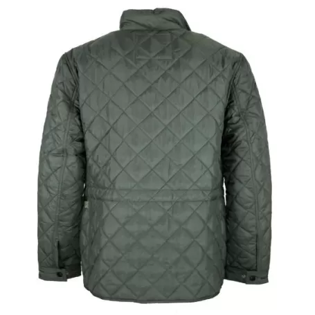 Jaqueta Oxford Azul Leiden Acolchoada Verde