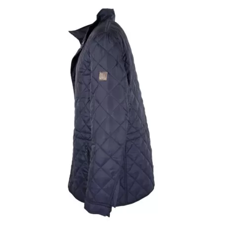 Jaqueta Oxford Azul Leiden Acolchoada Marinho