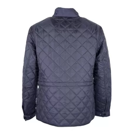 Jaqueta Oxford Azul Leiden Acolchoada Marinho