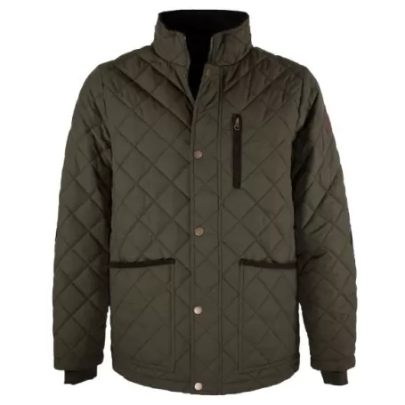 Jaqueta Oxford Azul Aron Acolchoada Oliva