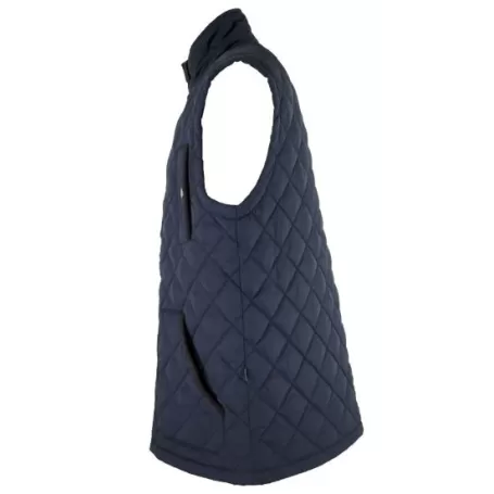 Colete Oxford Azul Aron Quilted Azul Marinho