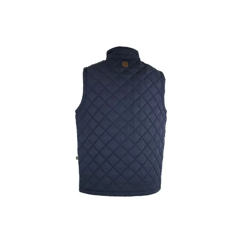 Colete Oxford Azul Aron Quilted Azul Marinho