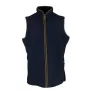 Colete Oxford Azul Marinho Feminino de Lã