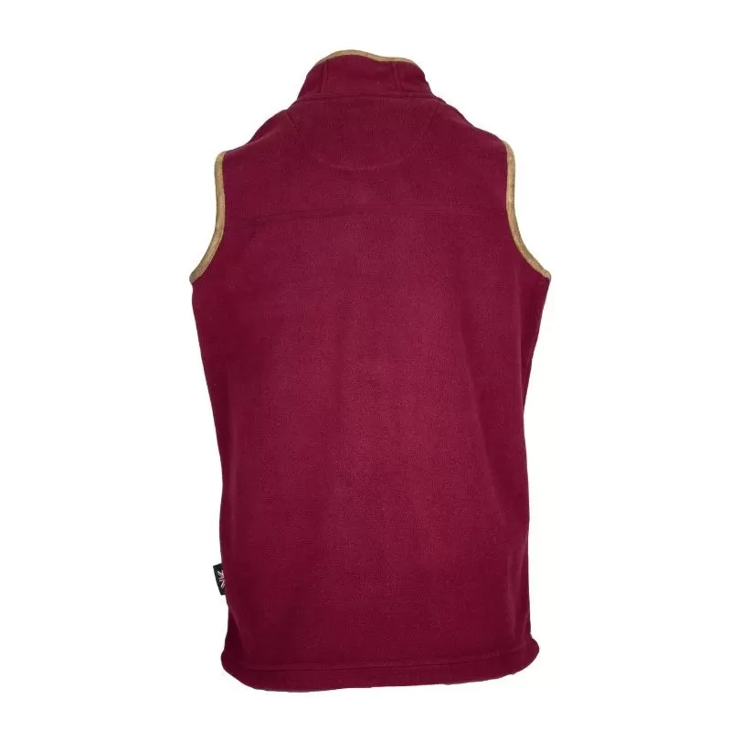 Colete Oxford Azul Rubi Feminino Fleece