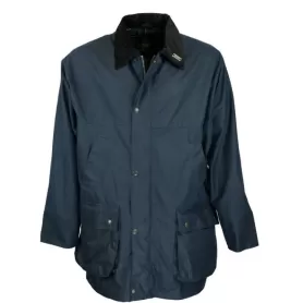 Chaqueta encerada Oxford Blue Countryman Padded Navy