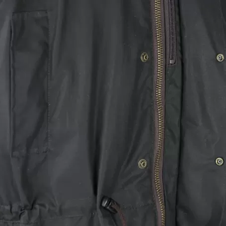 Chaqueta encerada Oxford Blue Bray 3 in 1 Dark Olive