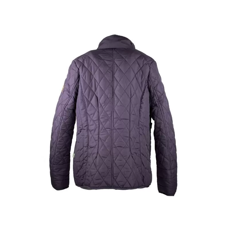 Jaqueta Oxford Azul Maya Acolchoada Ameixa