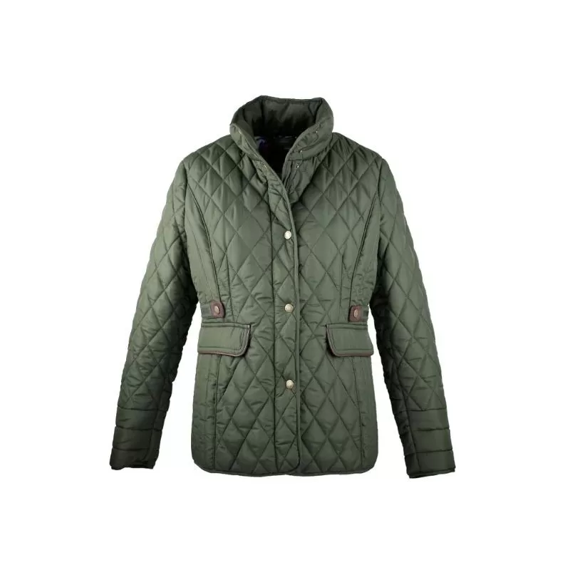 Jaqueta Oxford Azul Maya Acolchoada Verde
