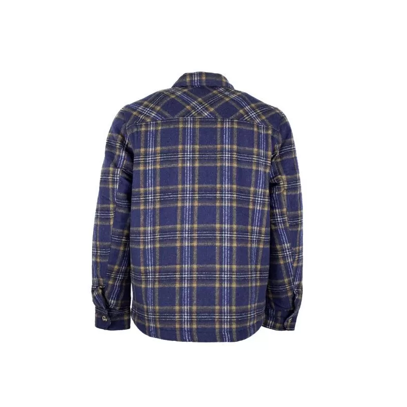 Camisa Oxford Azul Xadrez Marinho