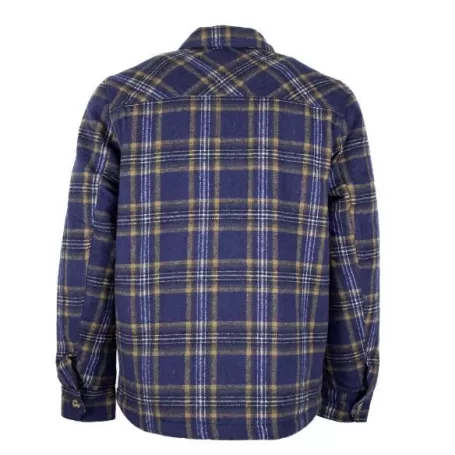 Camisa Oxford Azul Xadrez Marinho