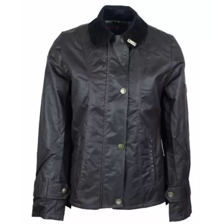 Jaqueta Oxford Azul Âmbar Marrom Encerada Jaqueta Oxford Azul Âmbar Marrom Encerada