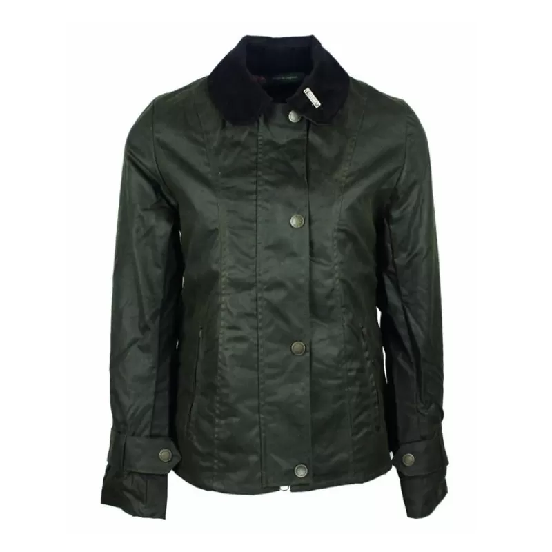 Jaqueta Oxford Azul Âmbar Verde Encerada Jaqueta Oxford Azul Âmbar Verde Encerada